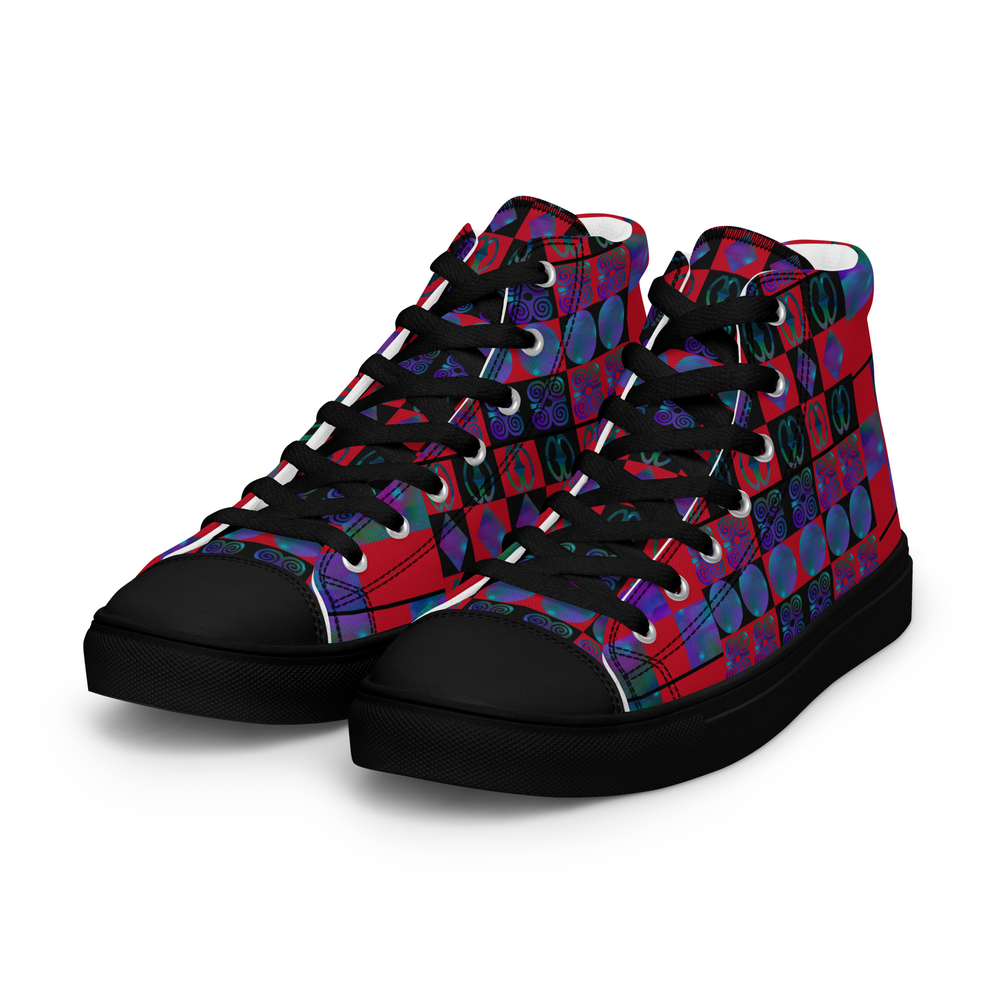 Artistic Tribal High Top Sneaker